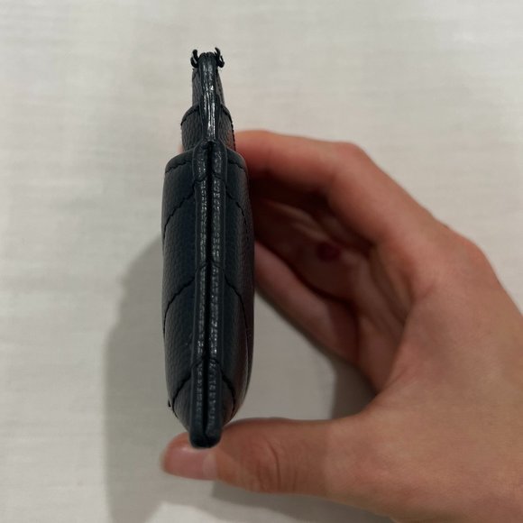 Saint Laurent Monogram Matelassé Leather Card Case - Picture 9 of 9